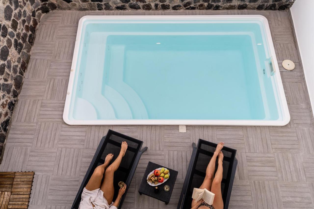 Santorossa Luxury Villas Emporio  ภายนอก รูปภาพ